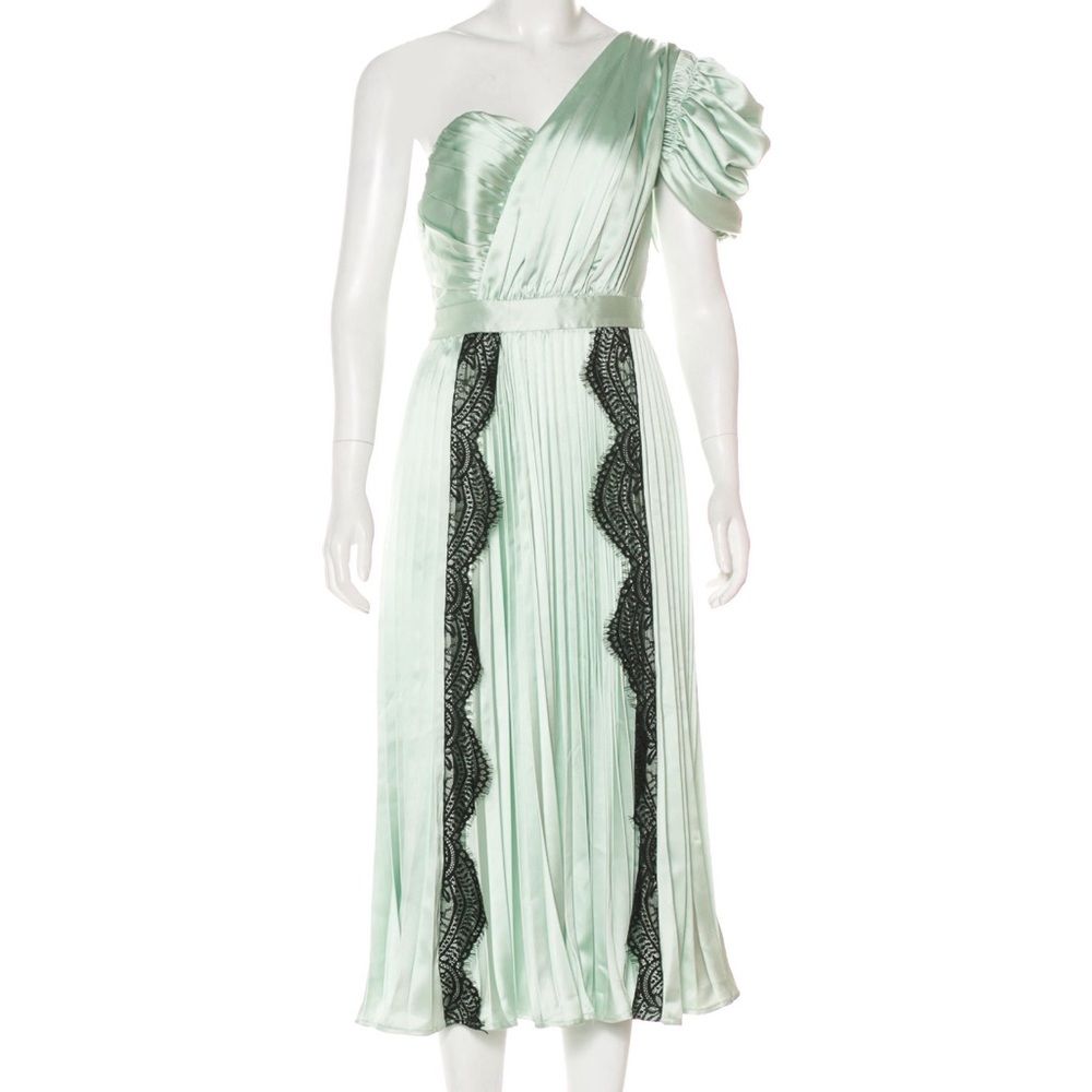 Self-Portrait Mint Green Dress